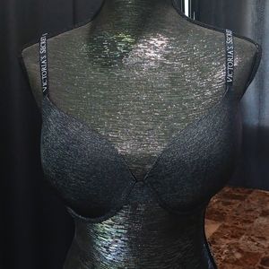 VICTORIA SECRET T-SHIRT LIGHTLY LINED DEMI  BRA 38C